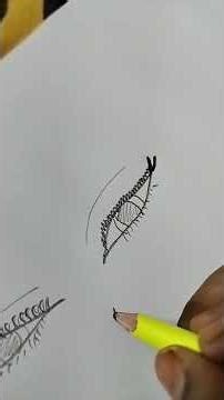 easy eye drawing for kids #artwork #hardwork #vlog #music