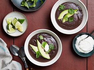 Instant Pot Black Bean Soup