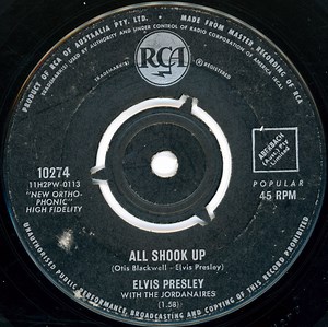 Elvis Presley With The Jordanaires - All Shook Up