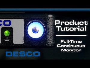 Desco Full-Time Continuous Monitor - Product Tutorial