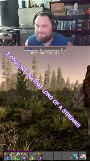 imagine trying to stream for 70 hrs with no sleep!!! no thanks!!!🤣🤣🤣