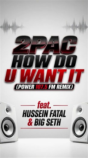 2Pac – How Do U Want It (Power 107.5 FM Remix) feat. Hussein Fatal & Big Seth | 2004 #hiphop