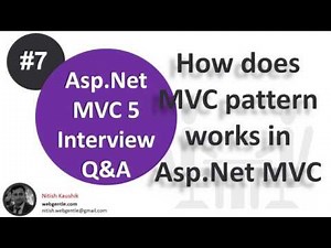 (#7) How MVC works | How Asp.Net MVC works | Asp.Net MVC Interview questions and answers