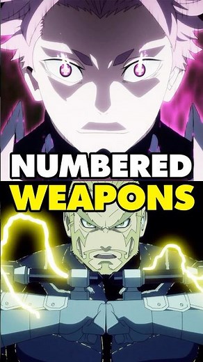 What Are Numbered Weapons In Kaiju No. 8?
