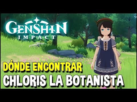 Botanista Chloris Localización (Vende plantas de ascensión) | Genshin Impact