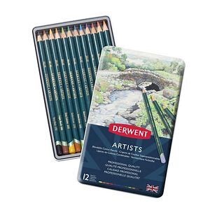 Derwent Artist Pencils Tin of 12