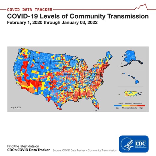 136K views · 1.3K reactions | COVID-19 cases are high across most of...