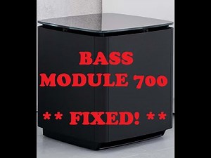 BOSE bass module 700 acoustimass 300 NO POWER repair. COMPLETE GUIDE!