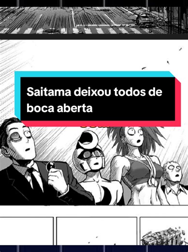 Saitama deixou todos de boca aberta#Anime #anime #saitama #onepunchman