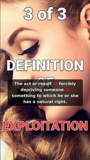 How to define "Exploitation" after dark