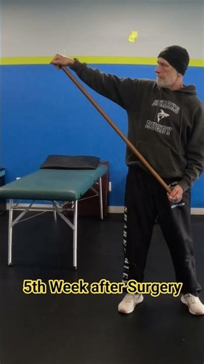 Eye of the Tiger! PT Progression, Week 5 #physicaltherapy #physiotherapy #shoulder