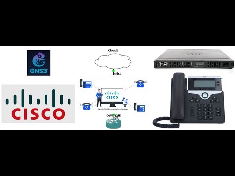 Install and configure CUCME 14.1 (ISR Router) on GNS3 [2023]