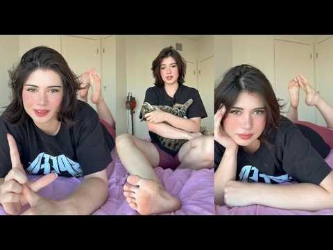 Barefoot Goddess with perfect feet