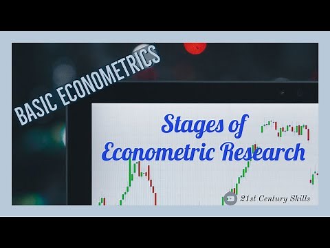 Stages of Econometric Research | Basic Econometrics | Basic Skills