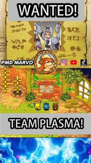 The Guild Freaks Out Over Team Plasma Wanted Poster 😱🔥 | PMD #pokemonshorts #explorersofsky