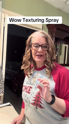 Wow texturing spray for colored and or thinning hair. If u want more volume and a more full head of hair this is your product. #wowtexturingspray #crazylady #blessyourheart #genx #hair