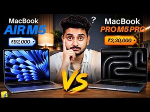 MacBook Air M5 vs MacBook Pro M5 – Which One Should You Buy?