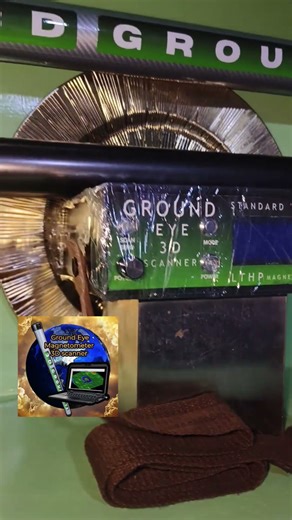 3D ground eye magnetometer scanner