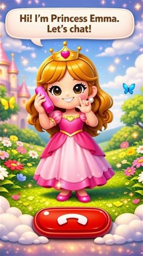 Princess Phone Princess Calling Game | Girl Games | Girl Toys | Pretend Phone #girlgames #pretendtoy