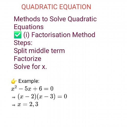 ✏️ Class 10 Maths Quadratic Equations | Formula, Tricks & Examples 💯