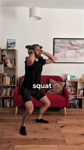 Complete Workout in About Half an Hour with Two Dumbbells at Home