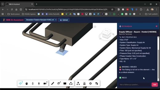 BIM AI Assistant | Letizia Pastorello