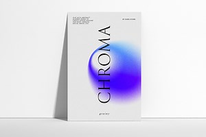 Chroma Grainy Gradient Textures, a Texture Graphic by kuro