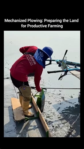 Mechanized Plowing: Preparing the Land for Productive Farming