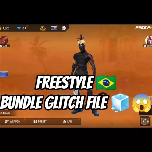 FREESTYLE 🇧🇷DRESS GLITCH FILE!! OB52 UPDATE!! ANTIBAN 100% DEFAULT DREES🇧🇷 GLITCH FILE🧊 WORK✅ ON FF