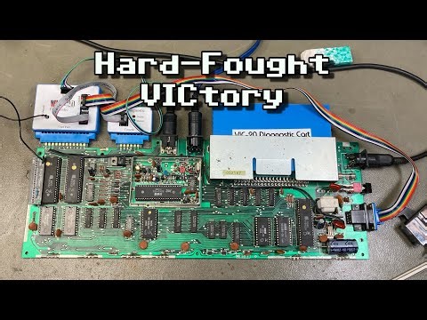 Commodore VIC-20 CR NTSC Repair