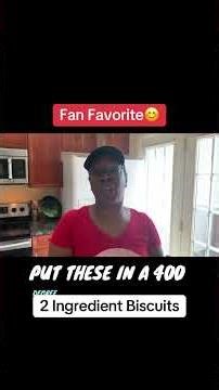 Easy 2-Ingredient Biscuits!