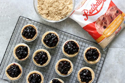 Blog Flog: Saskatoon (or Blueberry) Tarts - Dinner With Julie