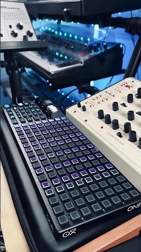 Blade Runner Vibes with Oberheim SEM - OB6 and OXI ONE mk2 #bladerunner #synth #shorts