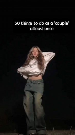 Not_Relatable.69 on Instagram: ""50 Things to Do as a Couple at Least Once". 1. Midnight kiss under stars. 🌙 2. Rain kiss, no umbrella. 🌧️ 3. Blindfolded candle-lit dinner. 🕯️ 4. Whisper secrets while driving. 🚗 5. Spontaneous road trip getaway. 🛣️ 6. Try new bedroom adventure. 🔥 7. Play truth or dare. 🎲 8. Horror movie cuddle session. 👻 9. Get matching tattoos. 🖋️ 10. Secluded picnic, intimate talk. 🍓 11. Naked dance in living room. 💃 12. Stargazing w deep conversations. 13. Write an