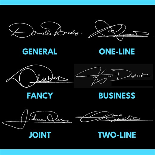 Custom Signature Design | Real Handwritten Styles | Best Gift for Your Loved One | Video Tutorials Available | Digital Delivery - Etsy