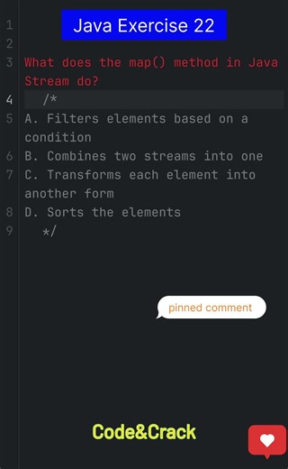 Day 29| Do you know what the map() method in Java Streams actually does?