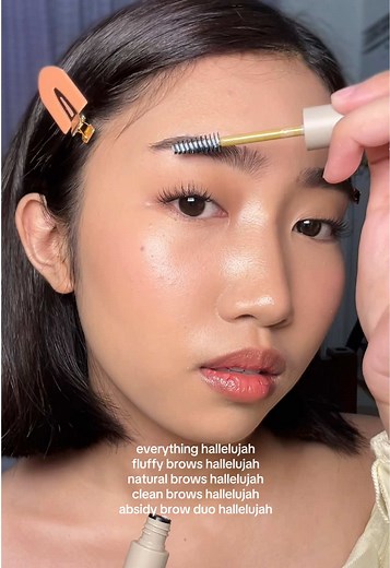 Absidy Beauty Ash Brown Brow Pencil & Clear Brow Gel Tutorial
