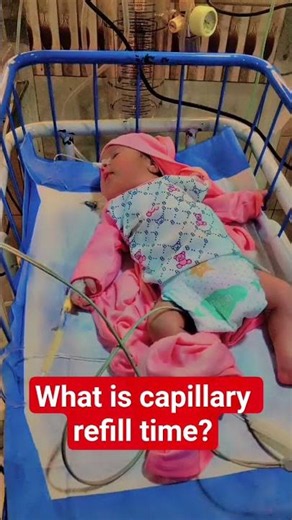 🎉❤️What is capillary refill time?❤️🎉 #capillaries #mednursern
