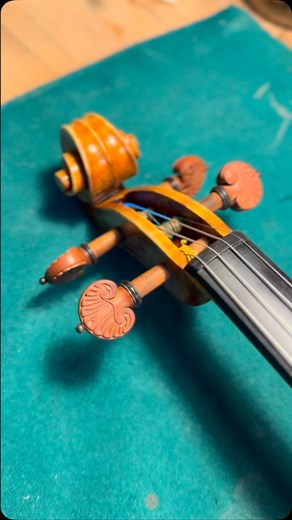 Stefano Trabucchi on Instagram: "Decorated fitting for a new violin #madeinitaly #italy #music #beethoven #handmade"