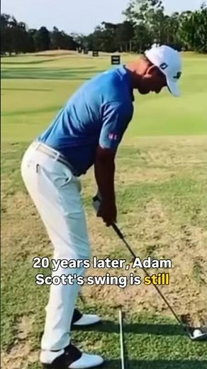 Adam Scott's timeless swing #golf #golfswing #pga