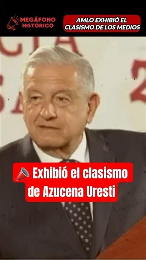 The day AMLO exposed his classism Azucena Uresti