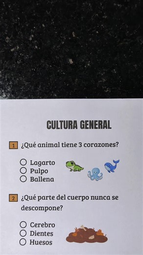 QUIZ CULTURA GENERAL! #quiz #trivia #preguntasyrespuestas #culturageneral #conocimiento