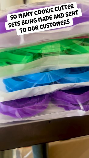 So many cookie cutter sets being made and sent to our customers!! https://da-bomb.com.au/collections/cookie-fondant-cutters-stamps #Cookie #kpopdemonhunters #kpop #cookiecutters #pokemon #Christmas #tools | DA BOMB