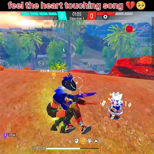 ff cs rank push with broken 💔 heart touching song #ff #trending #viral #shorts #brokengaming