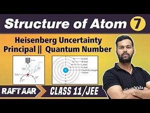 Structure Of Atom 07 | Heisenberg Uncertainly Principal | Quantum Number | Class11/JEE | RAFTAAR