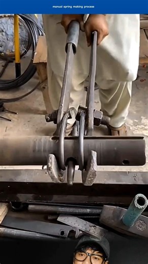 manual spring making process