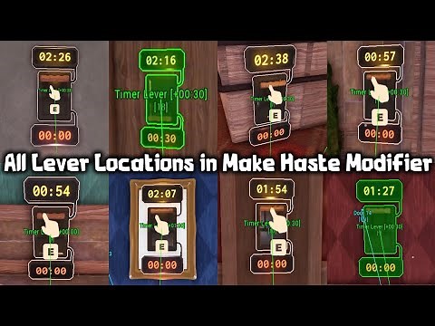 DOORS : All Levers Locations in 'Make Haste' Modifier [ROBLOX]v