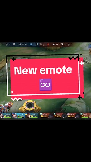♾️NEW EMOTE MLBB ♾️ #MOBILELEGENDS #mlbb #mobilelegends #creatorbasemlbb #rge #fyrシ