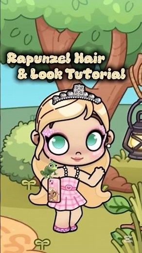 Rapunzel make up tutorial #avatarworld