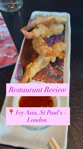 Incredible Sushi Experience at Ivy Asia, St Paul's